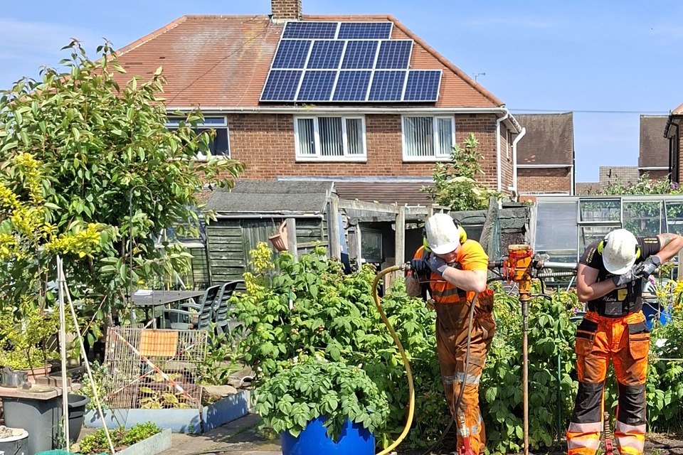 Sinkhole at North Tyneside allotments repaired in 2 days