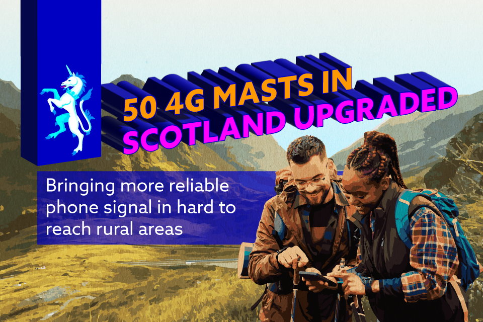 Ring it on: Rural Scots get mobile signal boost as 50th UK Government-funded mast goes live