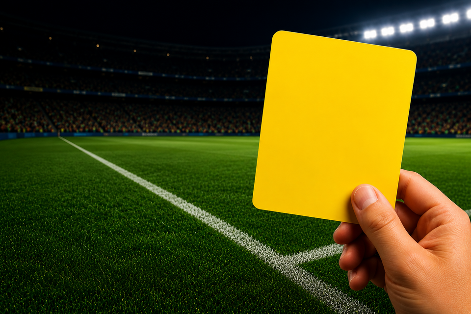 Yellow Cards: bad in football; brilliant in patient safety