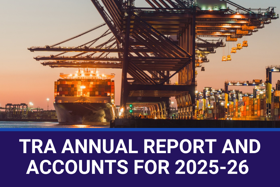 TRA publishes Annual Report and Accounts for 2025 to 2026