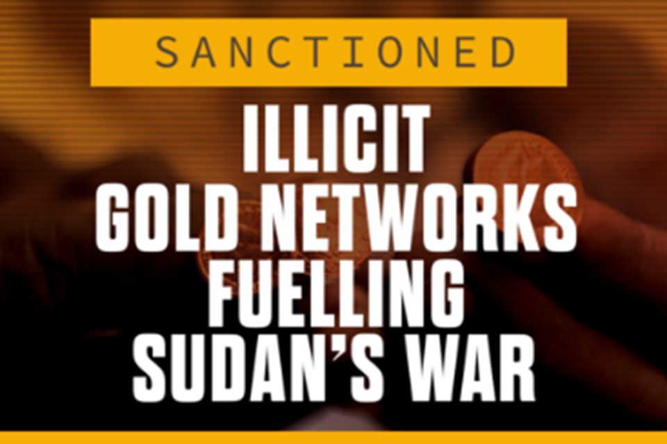 Read ‘UK sanctions illicit gold networks fuelling Sudan’s war amid crisis around El Obeid’ article