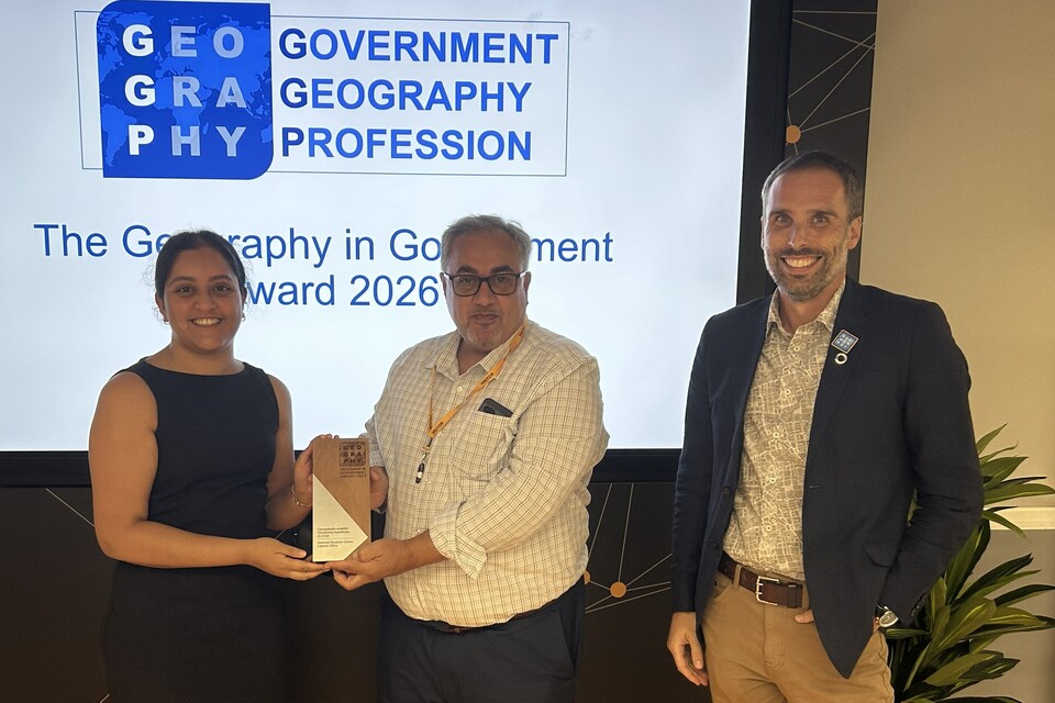 Government celebrates geographers in eighth annual awards