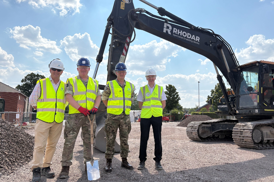 Construction begins on new Army facilities at Tidworth and Warminster