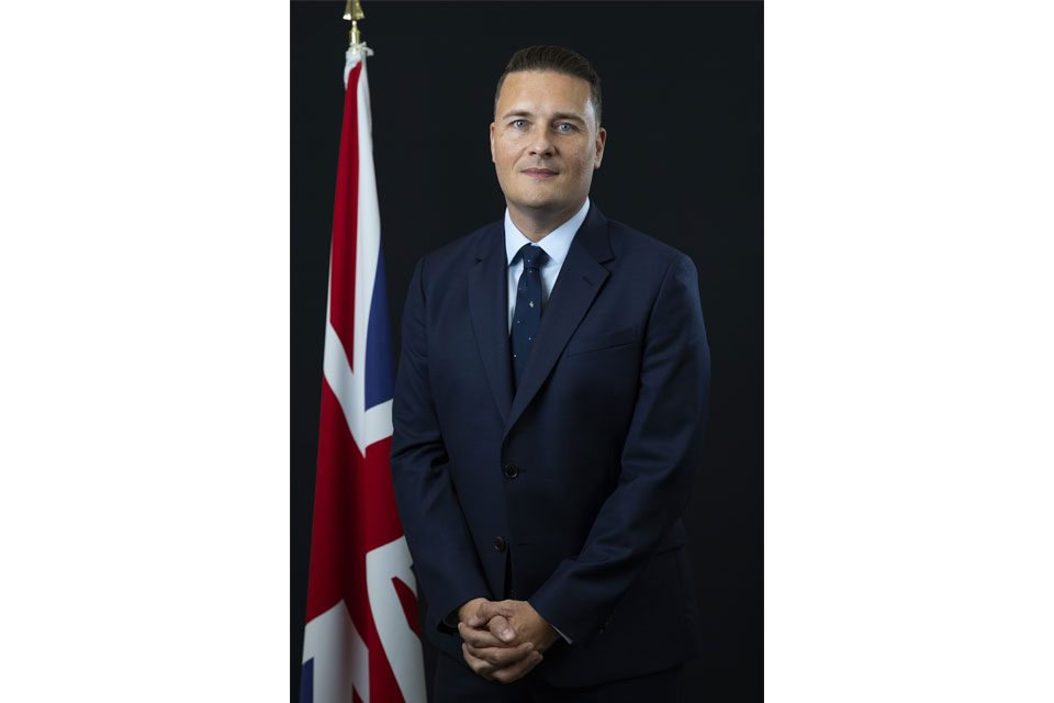 The Rt Hon Wes Streeting MP