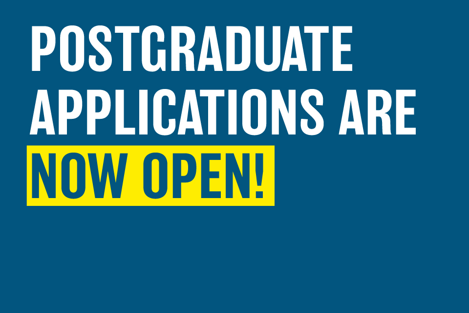 Postgraduate student finance applications are now open for 26/27