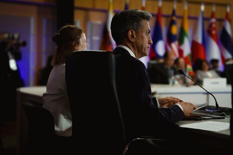 Foreign Secretary Ed Miliband at ASEAN.