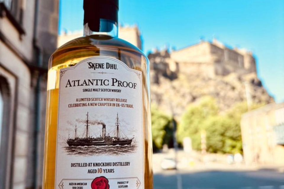 Historic tariff-free Scotch whisky shipment bound for United States