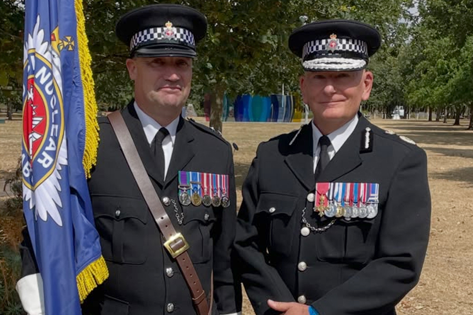 Chief Constable joins Ceremony of Remembrance