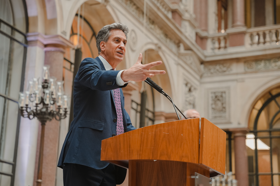 Foreign Secretary Ed Miliband