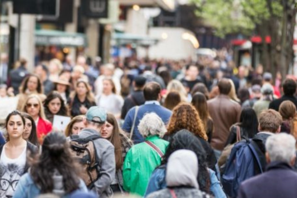 Crowd scene