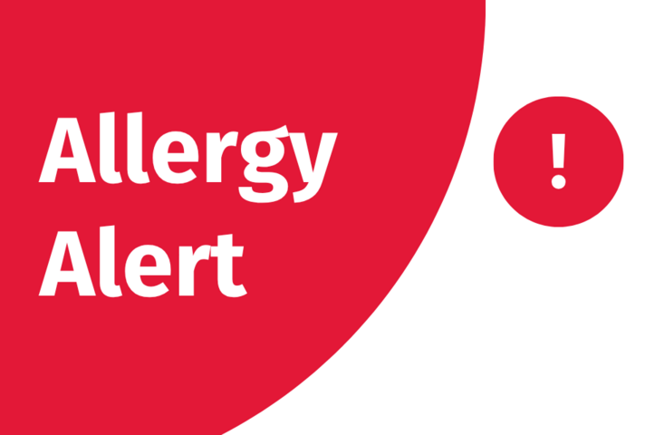 Allergy alert.