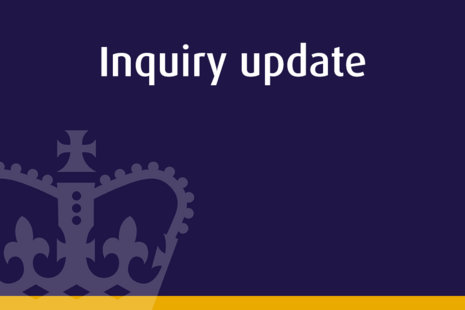 Inquiry update