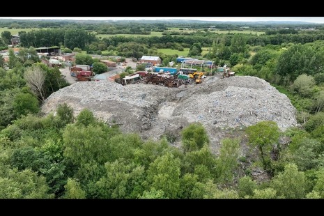 Site at Bolton House Road in Wigan. Credit: Environment Agency