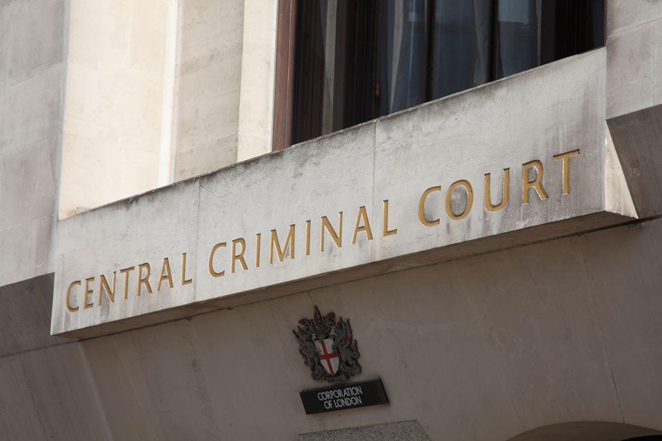 Central criminal court exterior