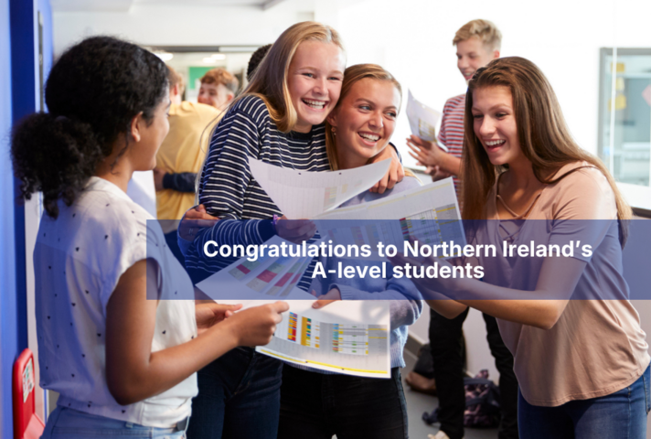 Congratulations to Northern Ireland’s  A-level students 