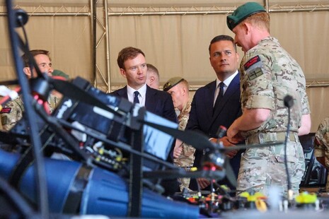 Defence Secretary champions innovation on visit to largest Navy base in Western Europe