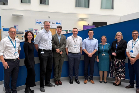 Senior leaders from the MHRA and Manchester NHS Foundation Trust at the launch of the Manchester Sandbox