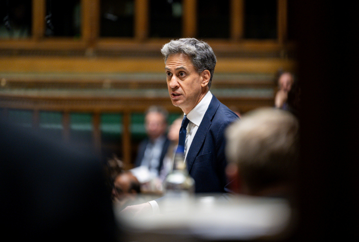 Ed Miliband in the House of Commons