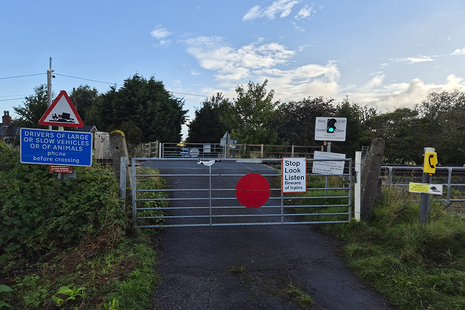 Martin Lane user worked level crossing.