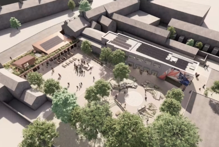 Architectural visualisation of the plans for the former Red Lion site in Egremont