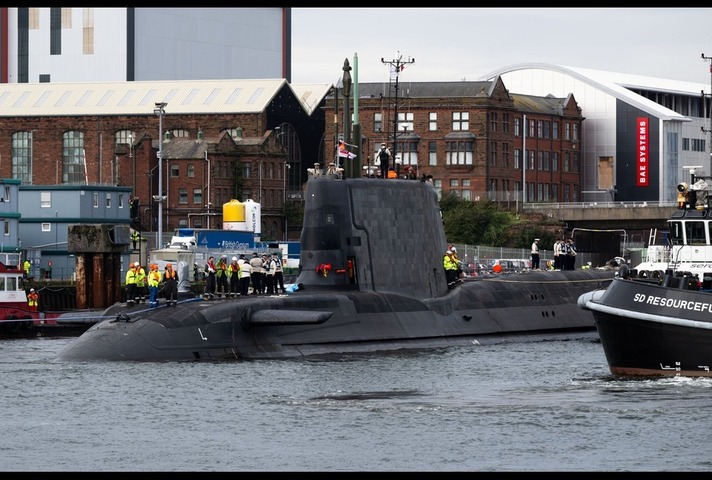 HMS Agamemnon at Barrow-in-Furness