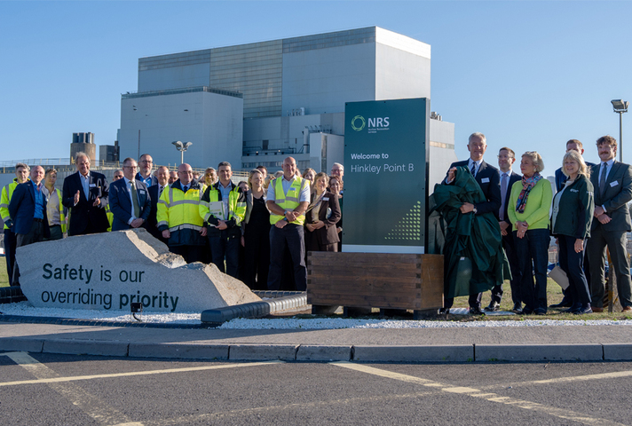 Hinkley Point B transfer day