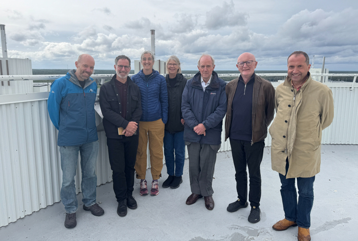 CoRWM members at the Forsmark nuclear site.
