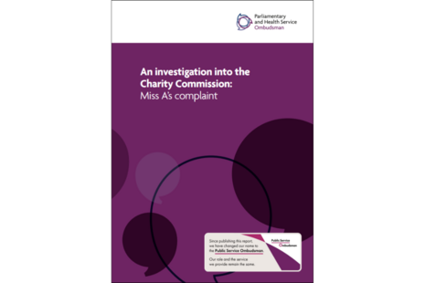 Decorative report cover