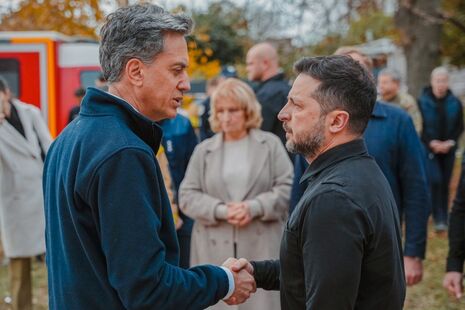Ed Miliband meets President Zelenskyy