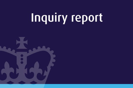 Inquiry report