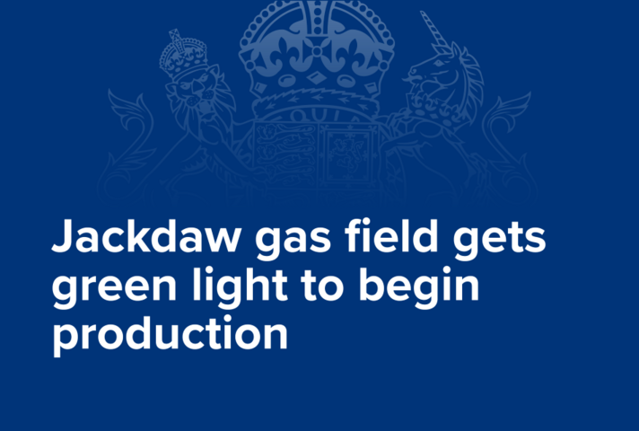 Jackdaw gas field gets green light to begin production